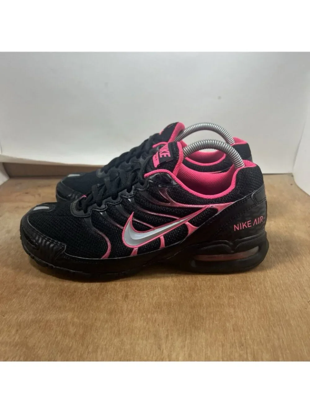 Nike Air Max Torch 4 Women's Size 9 Running Shoes Black Pink 343851-006